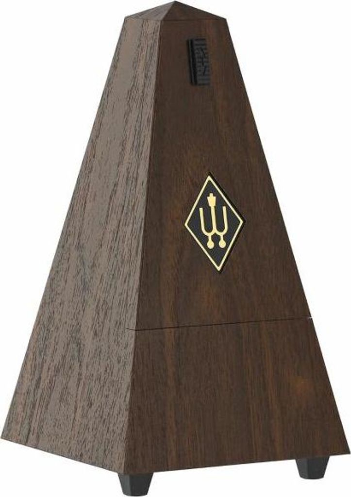Wittner Metronom 855131 mechanisch Nussbaum-Maserung mit Produktbild 