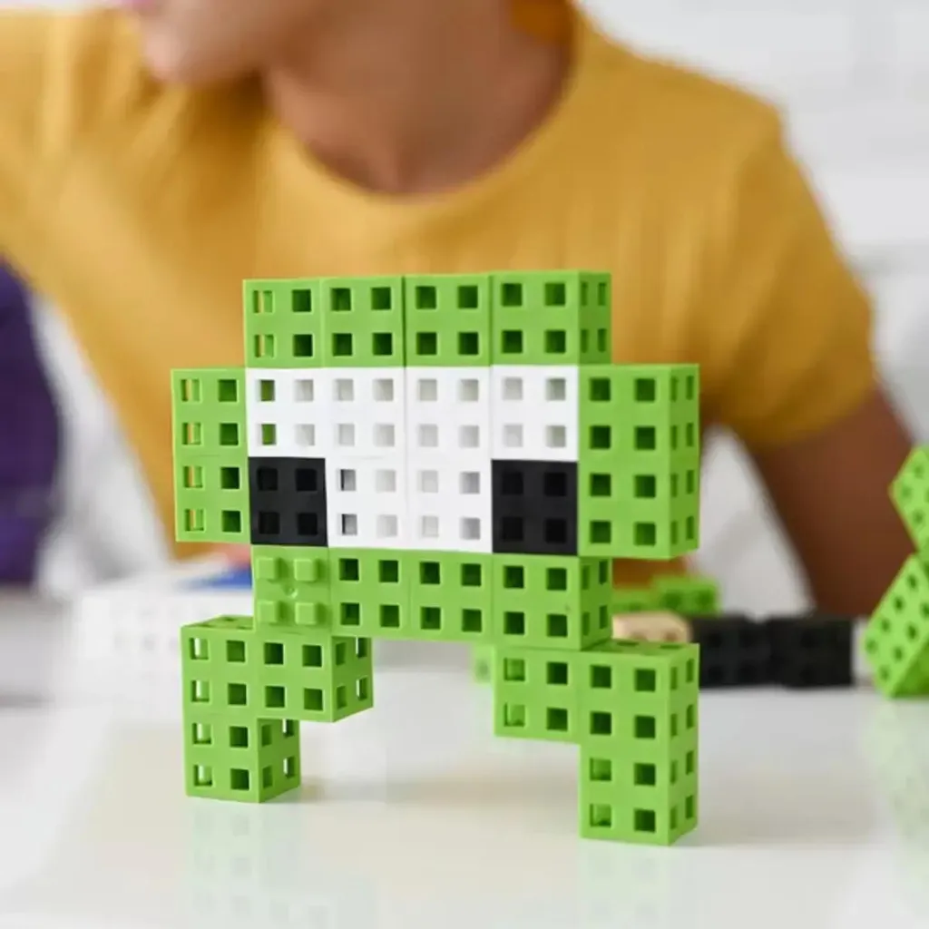 Meli Cube Blocs de Construction 100pcs - Jeu Éducatif de Construction - 3