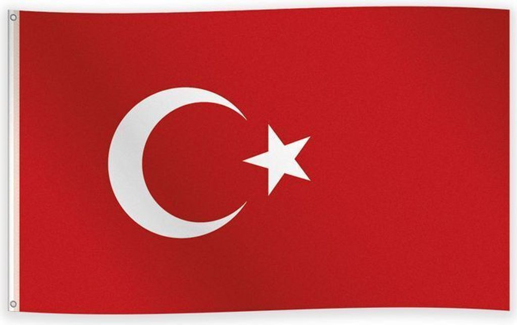 Fahne Türkei 150 X 90 cm Flagge Produktbild 
