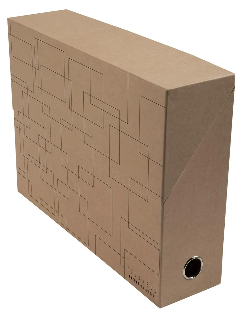Exacompta 89847E Boîte de Transfert 25x33cm 90mm Eterneco Marron