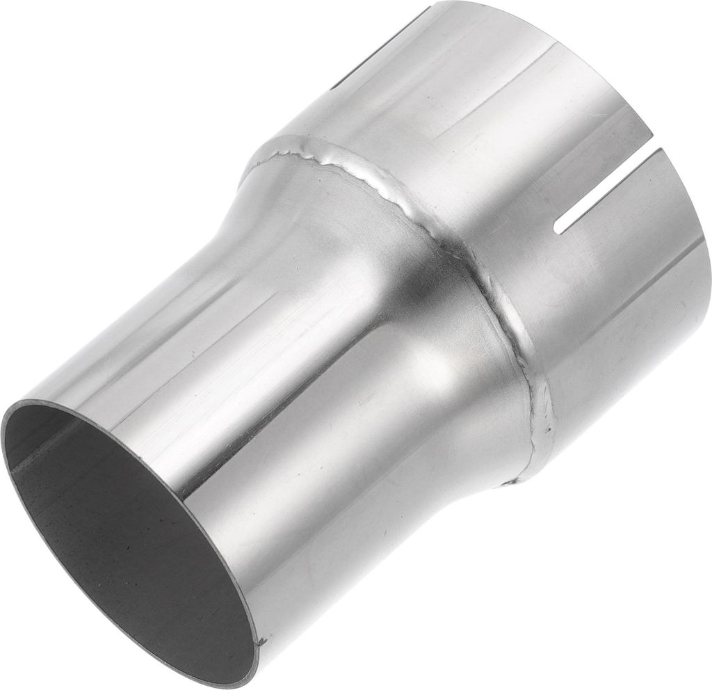 2.25"OD Bis 2.75"OD Mandrel Abgasrohr Bogen Ellbogen Konzentrischer Reduzierer T304 Edelstahl Rohr Adapter 4 Zoll Länge Silberton