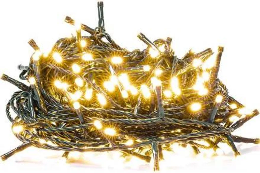 Guirlande lumineuse LED Retlux RXL 481 100M 1000 LED blanc chaud pour fête
