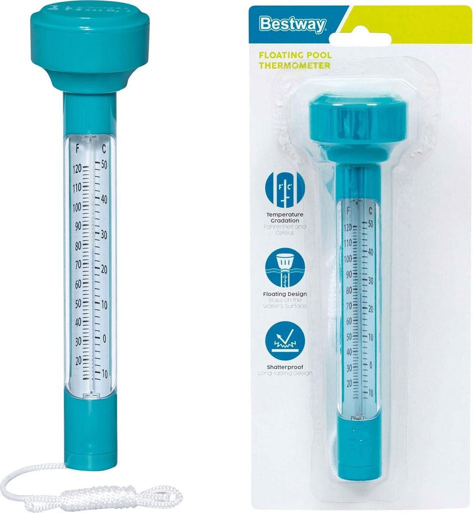 BESTWAY schwimmendes Schwimmbad-Thermometer Produktbild 
