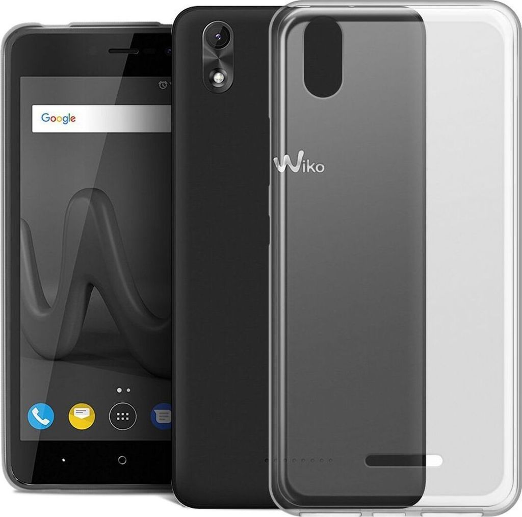 Handy Hülle für Wiko Lenny 4 Transparent Smartphone Cover Bumper Schale Etuis