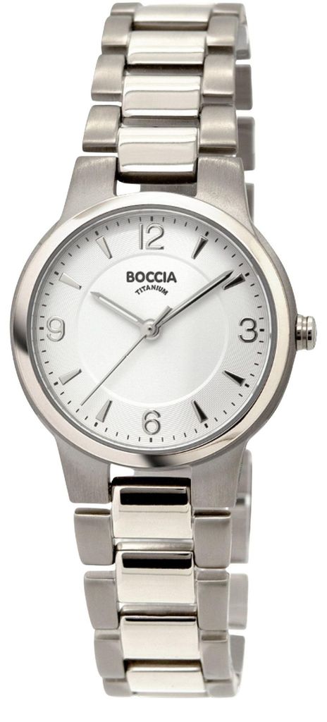 Boccia Titanium 3359-01 Uhr Damenuhr Titan silber Produktbild 
