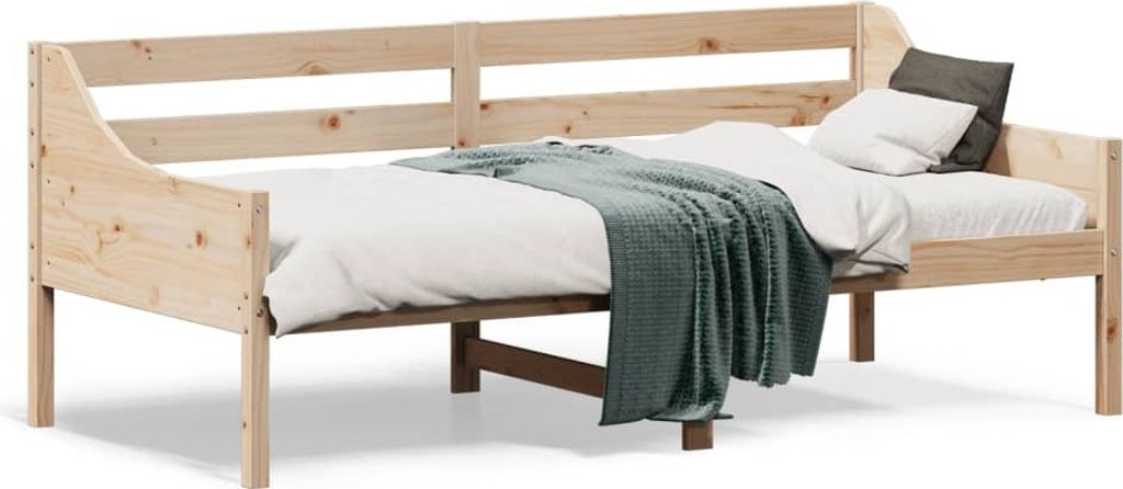 Design Tagesbett 90x190 cm Massivholz Kiefer, Klassische Betten 2024 Neu