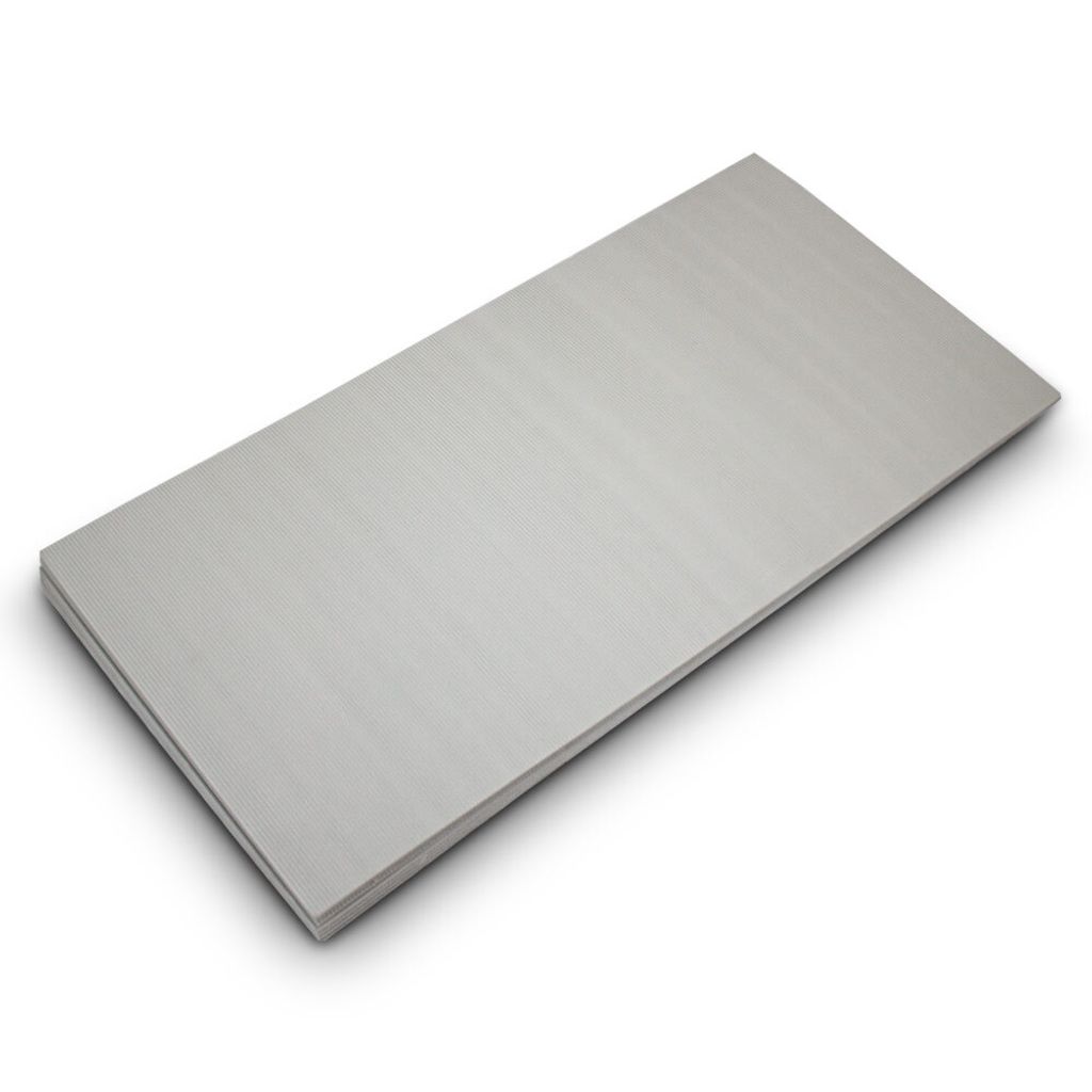 Bituxx 5m² Trittschalldämmung XPS Grau 5mm Stärke, 10 Stück 1m*0,5m, MS-18093