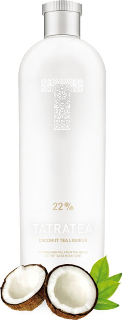 Tatratea 22 Coconut Tea Liqueur 700ml 22% Vol. Produktbild 