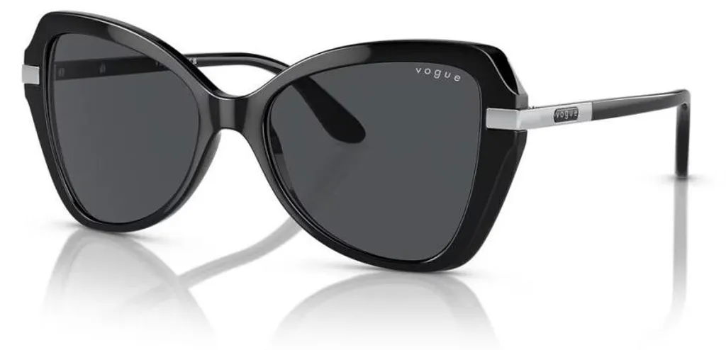 Vogue VO5479S W44/87 Lunettes de Soleil Noir Taille 53 pour Femme