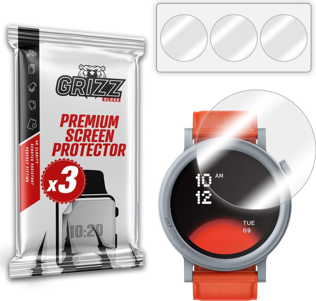 Hydrogel-Folie GrizzGlass Hydrofilm für Nothing CMF Watch Pro 2