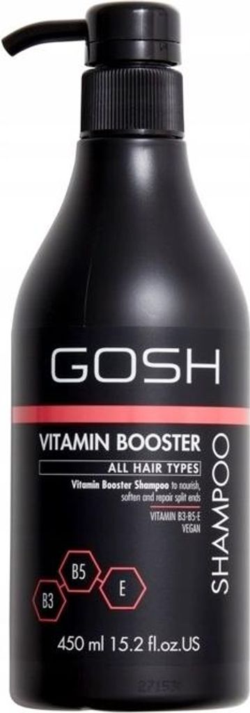 Gosh Vitamin Booster Szampon do włosów, 450 ml Zdjęcie produktu 