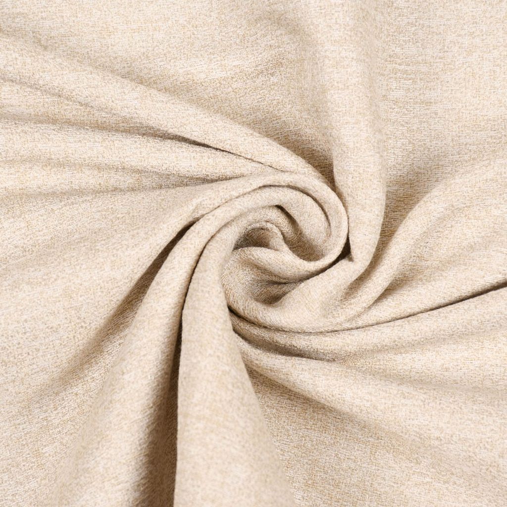 Dekostoff Meterware Textil Gardinenstoff Rio raumhoch beige 280cm
