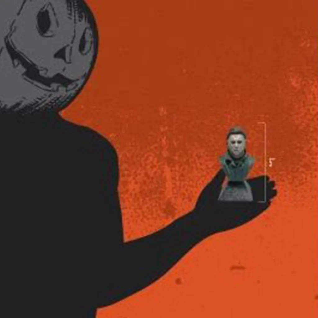 Michael Myers Halloween 1978 Mini-Büste Finition Artisanale Peinte Main - 2
