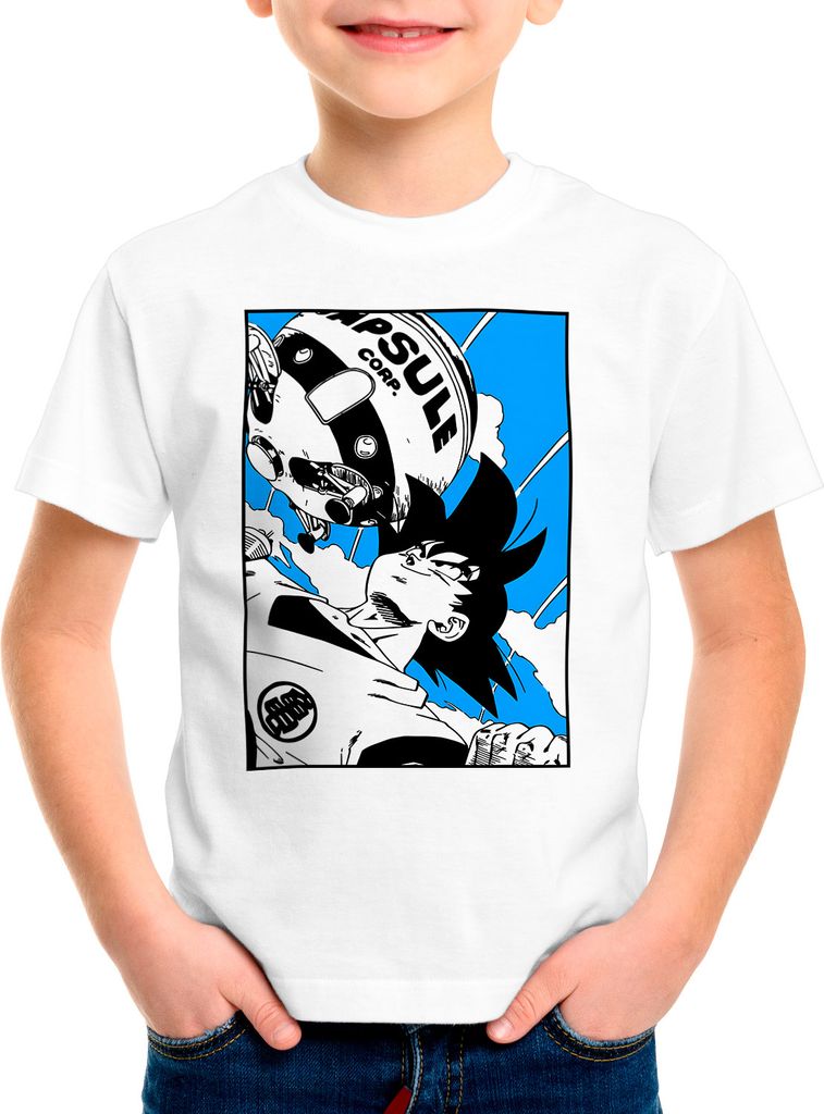 style3 Capsule Corp Kinder T-Shirt super dragon saiyan z gt