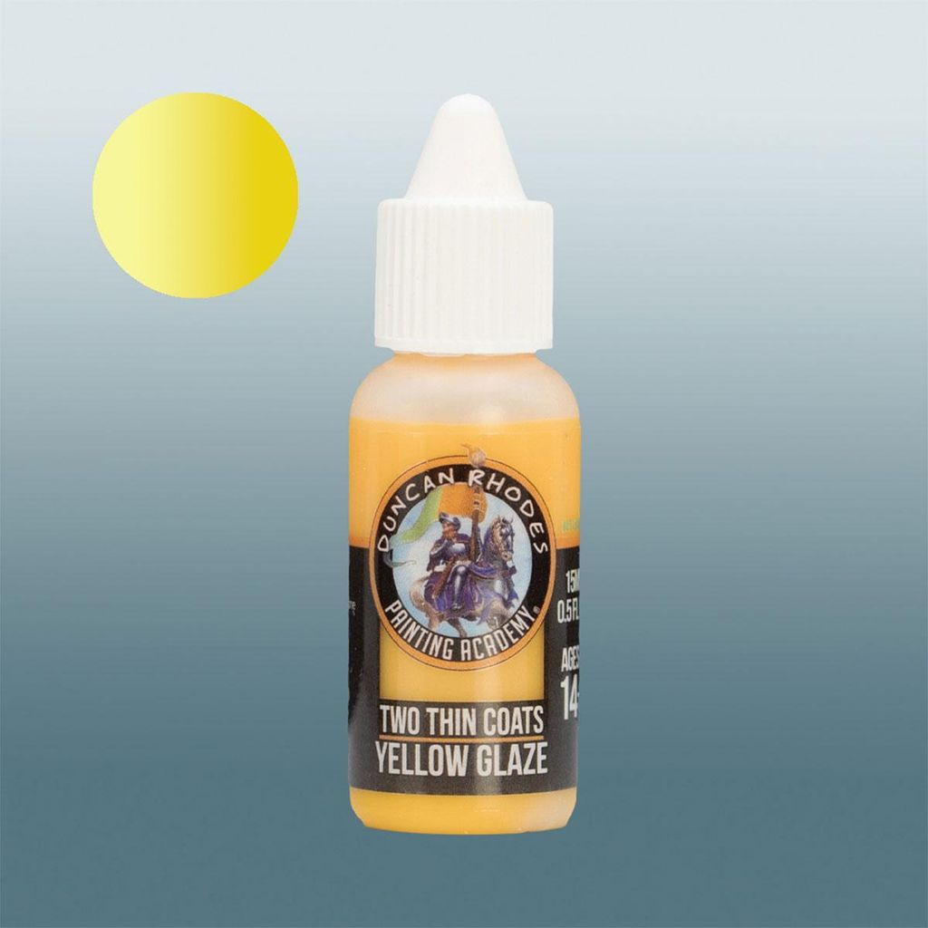 Two Thin Coats Acryl Miniaturenfarbe - Yellow Glaze
