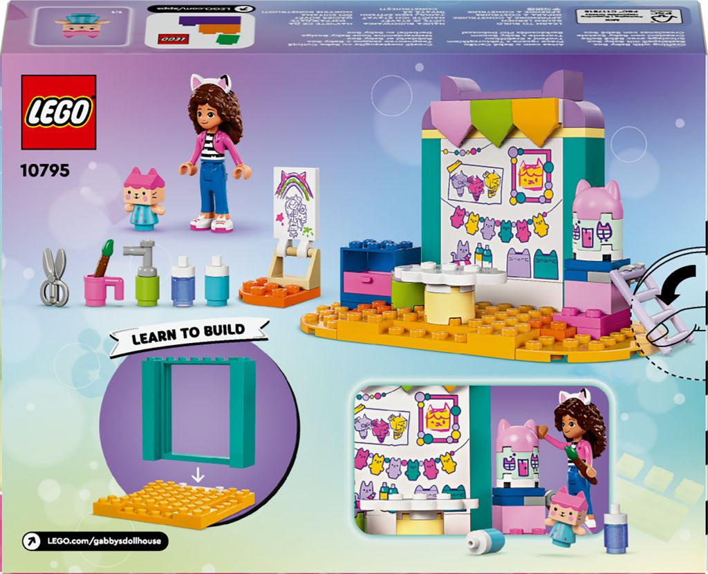 LEGO® Gabbyin domeček pro panenky 10795 Řemeslná zábava s Obrázek produktu 