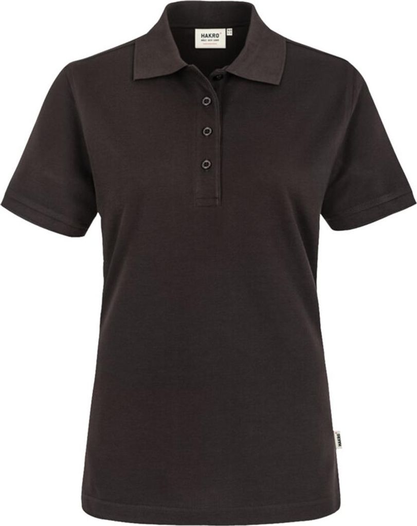 HAKRO Damen Poloshirt Mikralinar 216, schokolade, 6XL