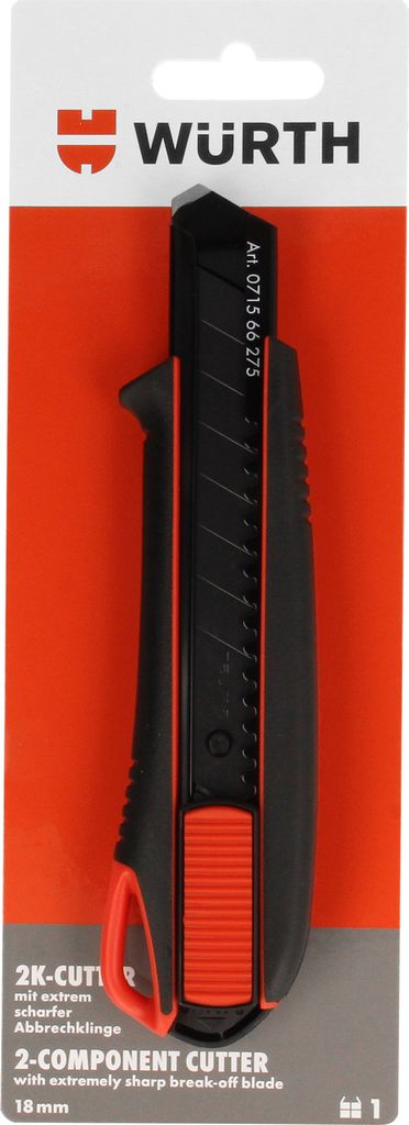 Würth Cutter-Messer 2K-Griff mit Schieber Produktbild 