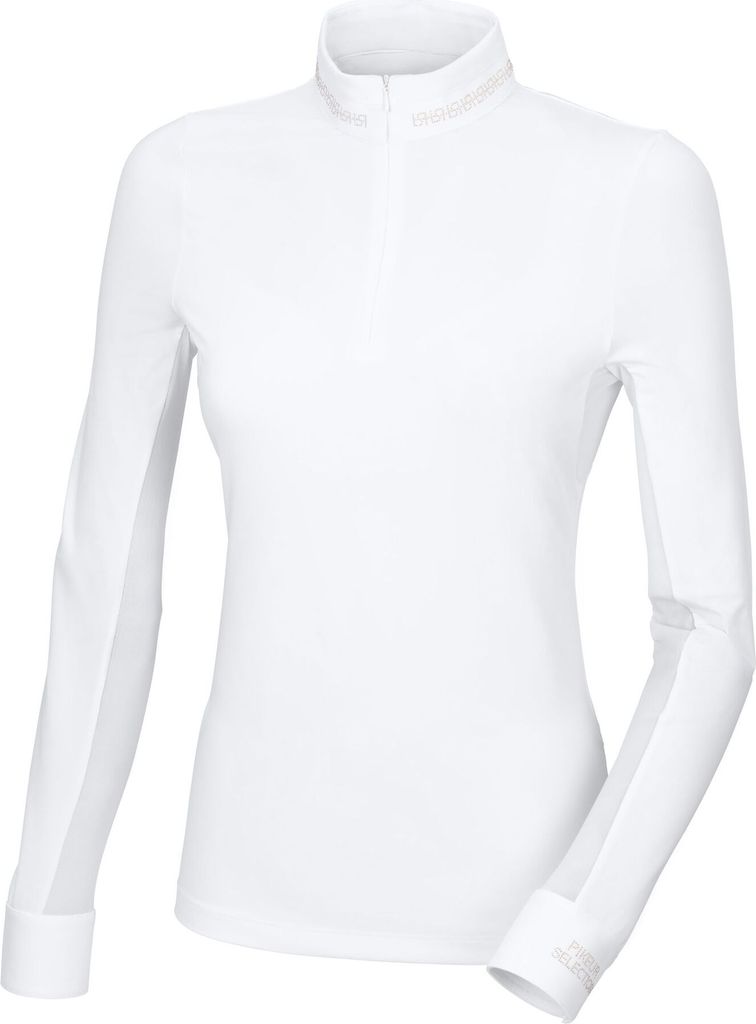 Pikeur Turniershirt Damen Virgine FS 2023 Langarmshirt White