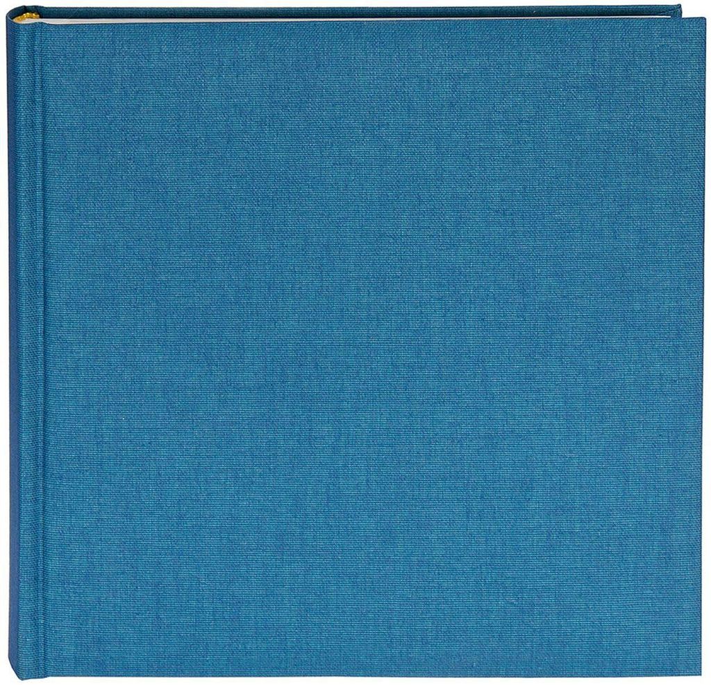 Goldbuch Fotoalbum Summertime hellblau 25x25 cm 60 weiße Seiten Leineneinband