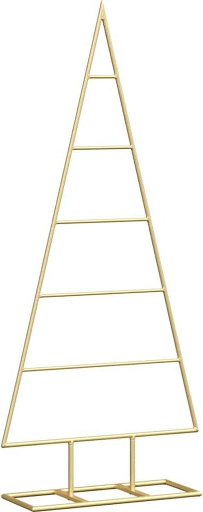 Metall Weihnachtsbaum Gold 90 cm Pulverbeschichteter Stahl