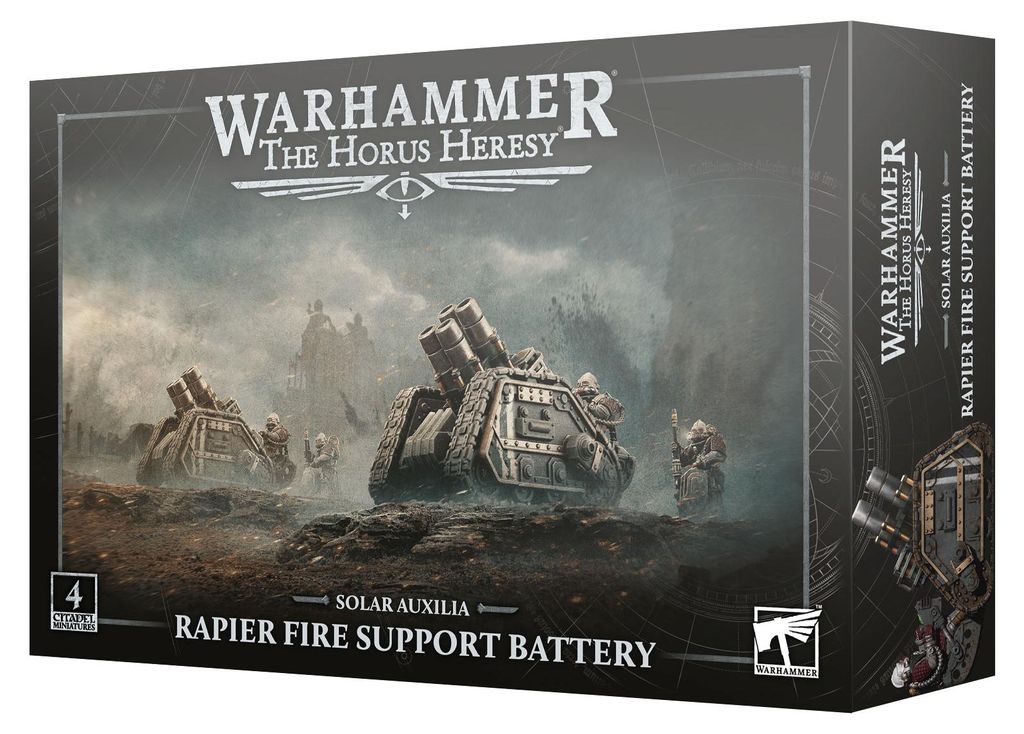 Warhammer: Die Horus-Häresie – Solar Auxilia Rapier-Feuerunterstützungsbatterie