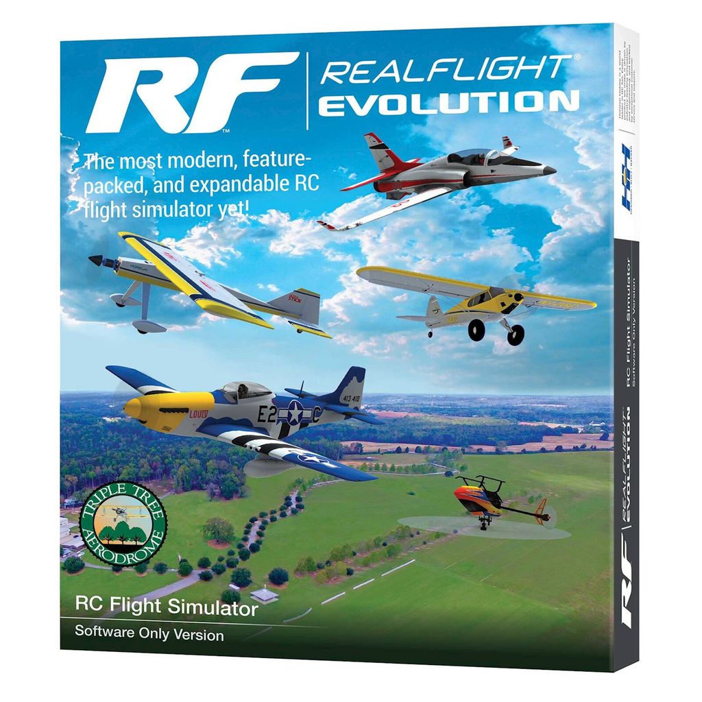 RealFlight Evolution Simulateur de vol uniquement logiciel Image du produit 