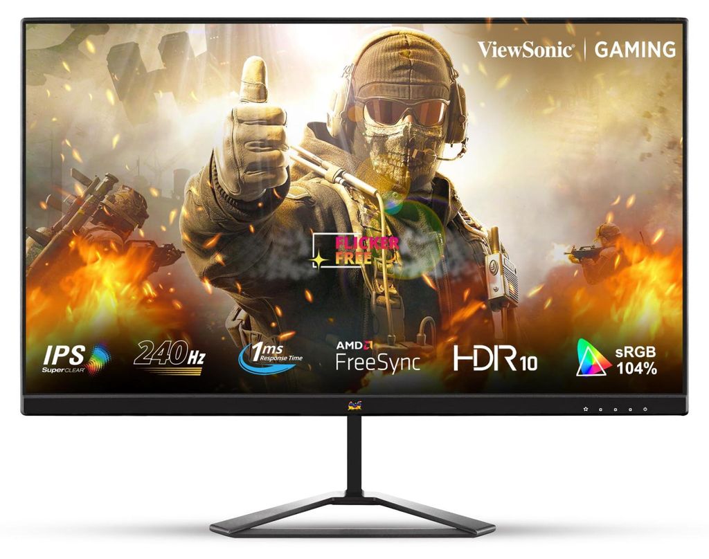ViewSonic Gaming-Monitor VX2779A-HD-PRO 27" Full HD 1920 x Produktbild 