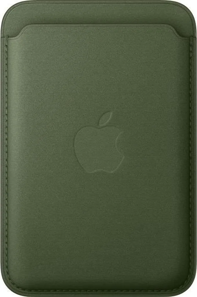 Portacarte MagSafe Apple Moss - Tessuto FineWoven Anti-smarrimento
