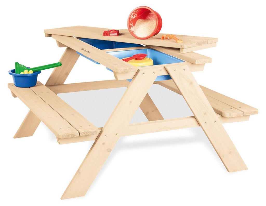 Pinolino Kindersitzgarnitur 'Matsch-Nicki für 4', natur Produktbild 