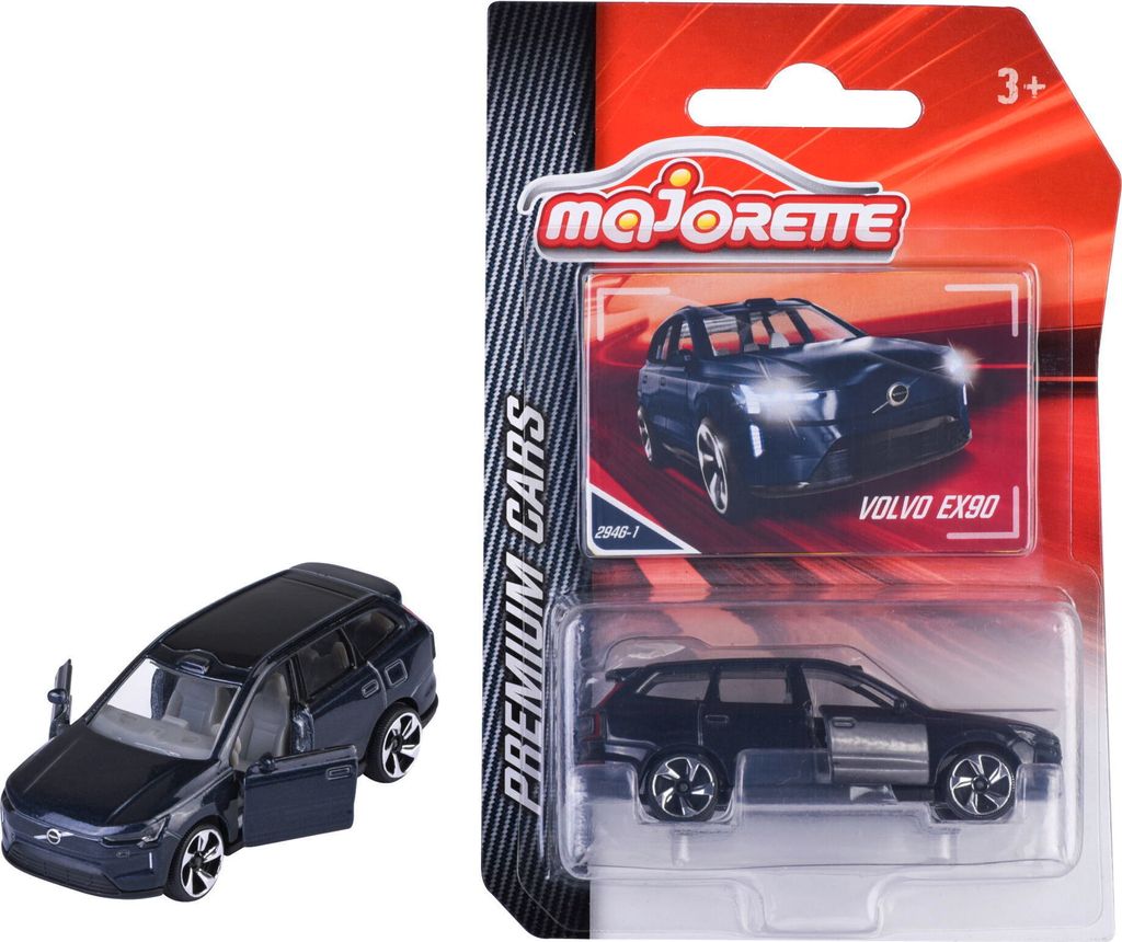 Majorette 212053052-Q43 Volvo EX90 (294G-1) schwarz - Produktbild 