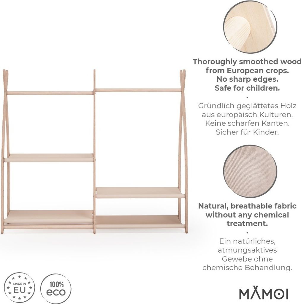 MAMOI® Kleiderstange Baby Kinderzimmer | Obrázok produktu 4