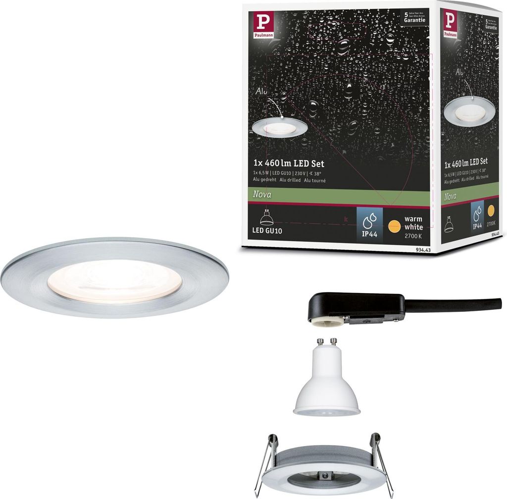 Paulmann LED Einbauleuchte Nova starr Produktbild 