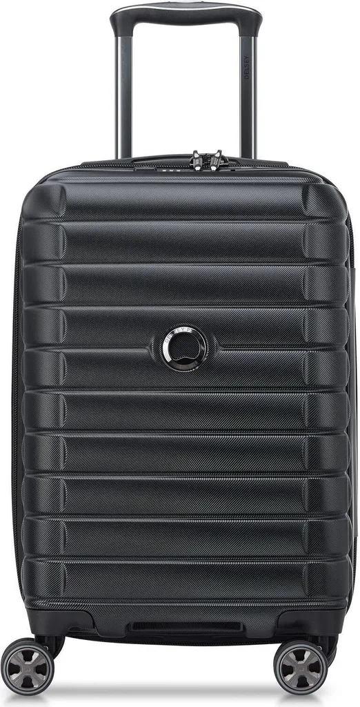 Valise Cabine DELSEY PARIS Shadow 5.0 Expandable 55cm Noir Trolley 4DR