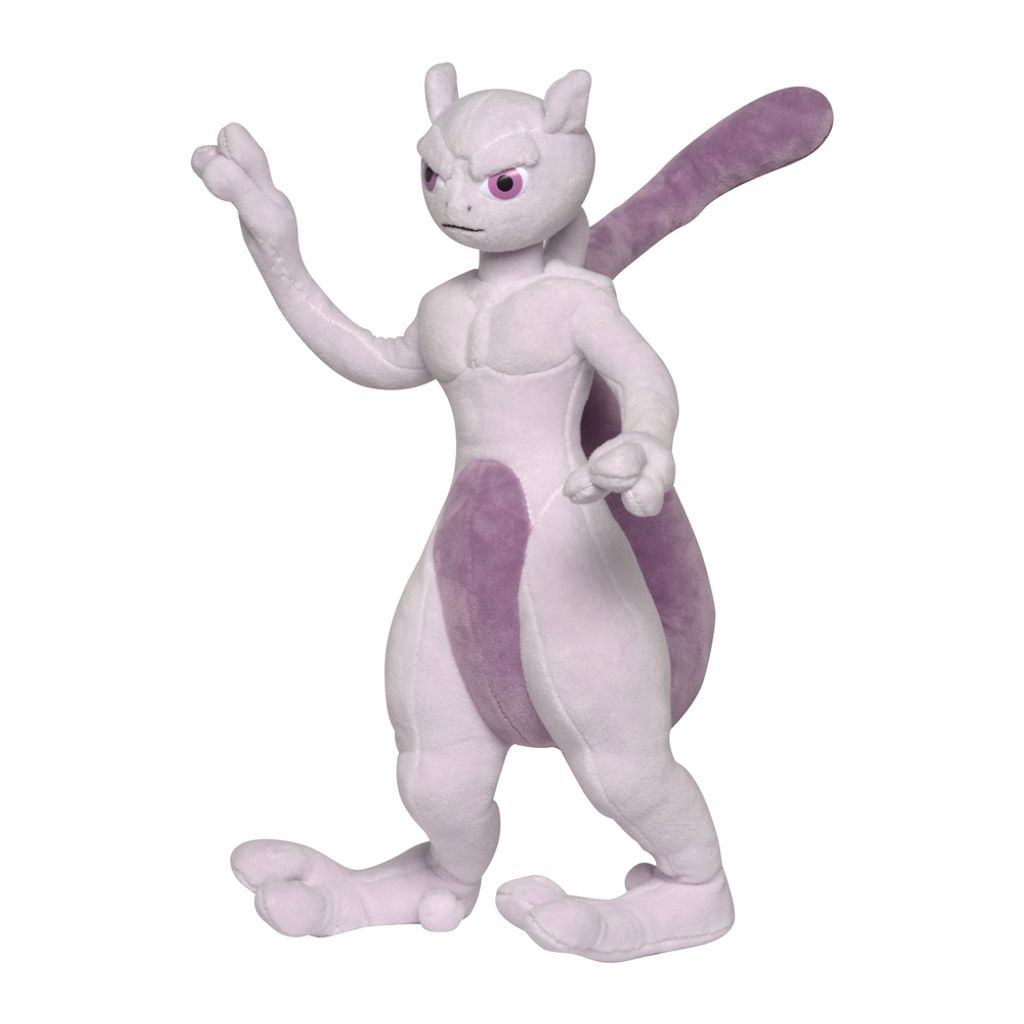 Mewtwo Anime Plush Sit 20 cm Spielzeug Plüsch Figur Stofftier Mewtu 