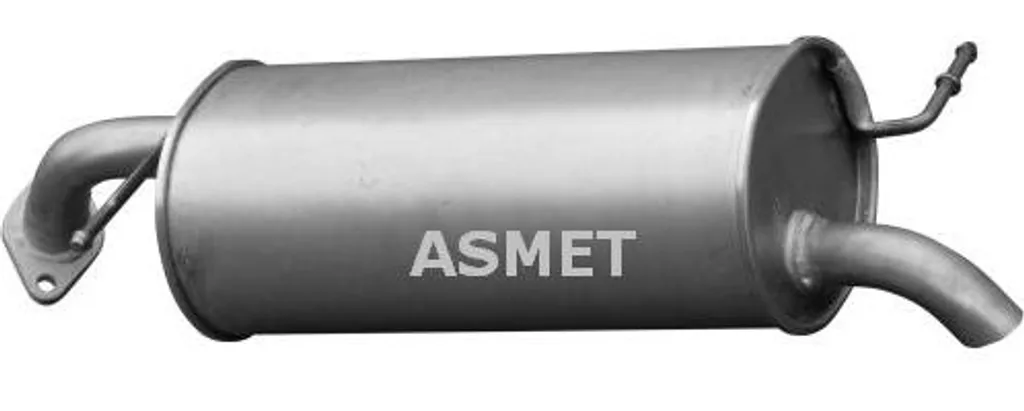 Pot d'échappement arrière pour Getz - Silencieux ASMET 15016 de Qualité