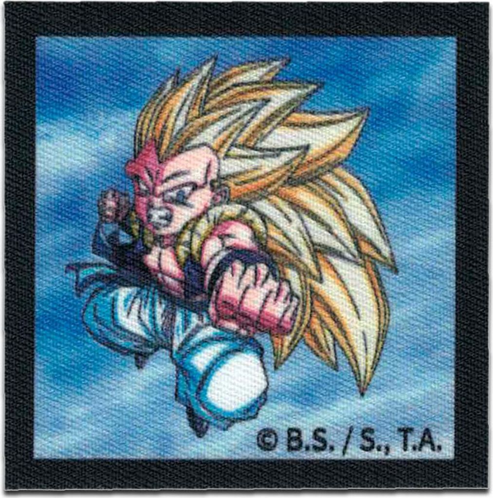 Goten Trunks 6 x 6 cm: Comercial Mercera Dragon Ball Z - Aufnäher, Bügelbild, Aufbügler, Applikationen, Patches, Flicken, zum aufbügeln