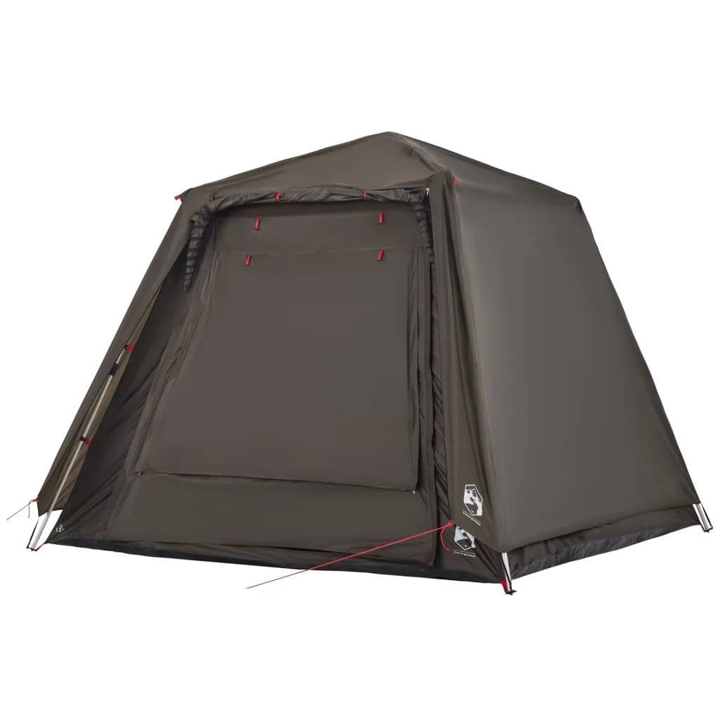 Tente de Pêche 4 Personnes Brune Quick Release : Finis les Montages Longs