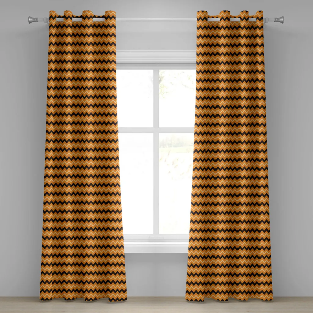 Tenda Decorativa Geometrica ABAKUHAUS 280x175 cm | Stile Chevron