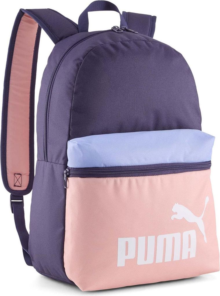 PUMA Rucksack Phase Color Block Backpack Deep Plum - Rosy Outlook dunkelviolett