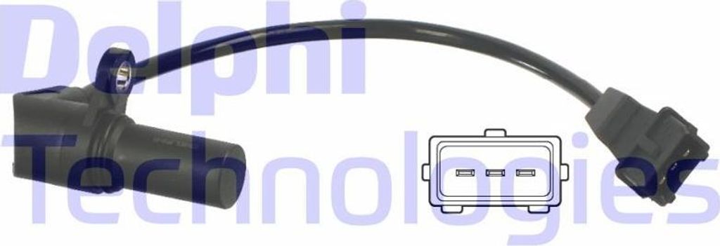 DELPHI SS11055 Impulsgeber, Kurbelwelle OE 25198944 kompatibel mit Aveo, Matiz, Kalos, Spark