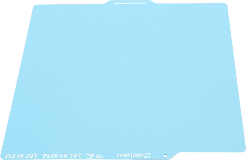 Niedrigtemperatur-Bauplatte passend für Bambu Lab X1C P1P P1S A1 3D-Drucker, 257 x 257 mm, doppelseitige Kaltdruck-Bauplatte