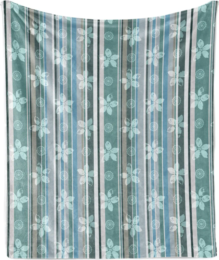Regalo Ideale: Coperta Morbida ABAKUHAUS 175x230 cm Floreale