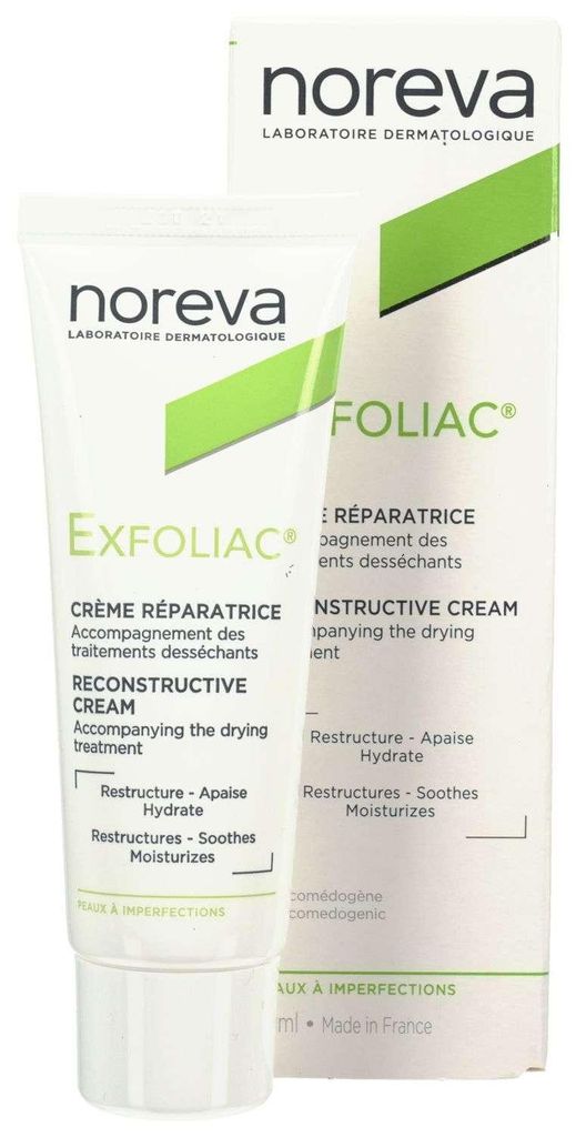 Noreva Exfoliac reparierende Cream 40 ml Zdjęcie produktu 