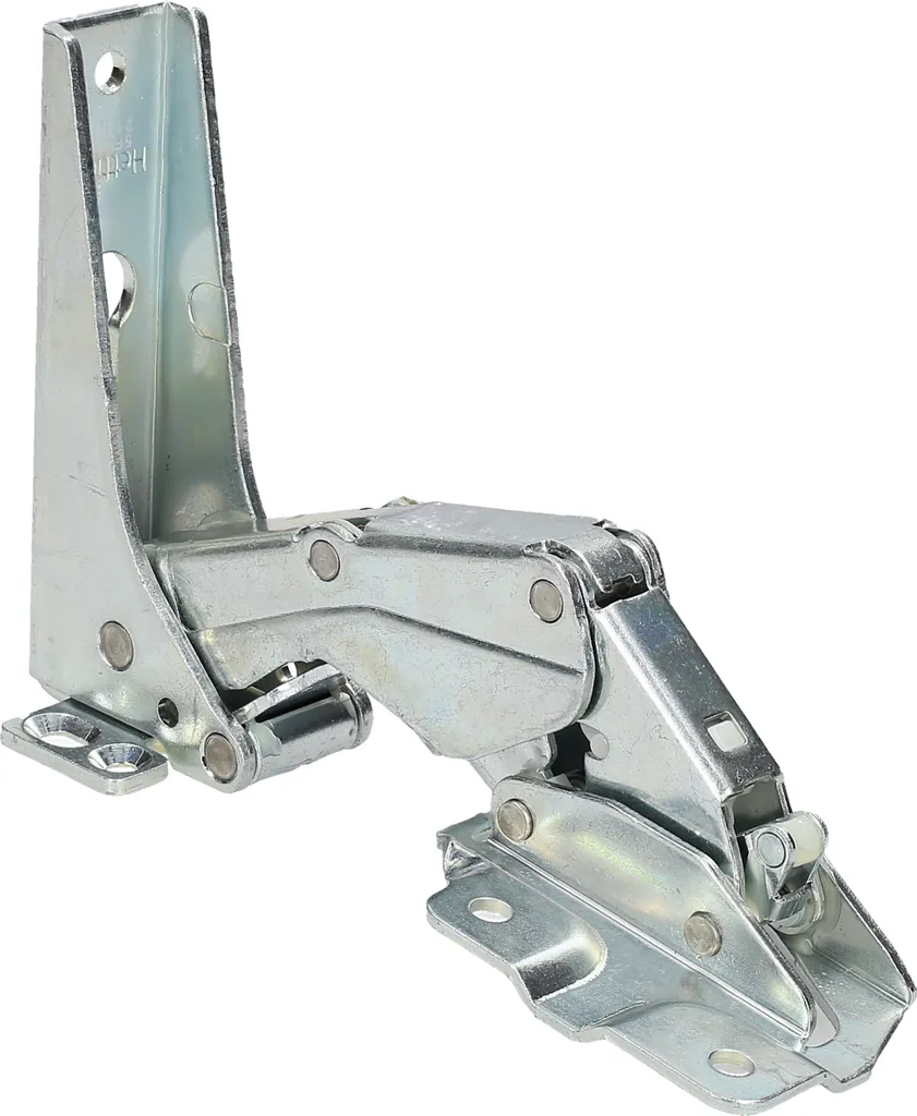 Charnière plate pour frigo avec système de fixation robuste et durable
