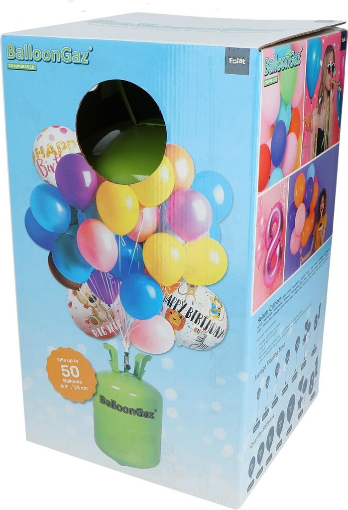 HELIUM DO BALÓNKŮ BALLOONGAZ - jednorázová nádoba 400 l Obrázek produktu 13