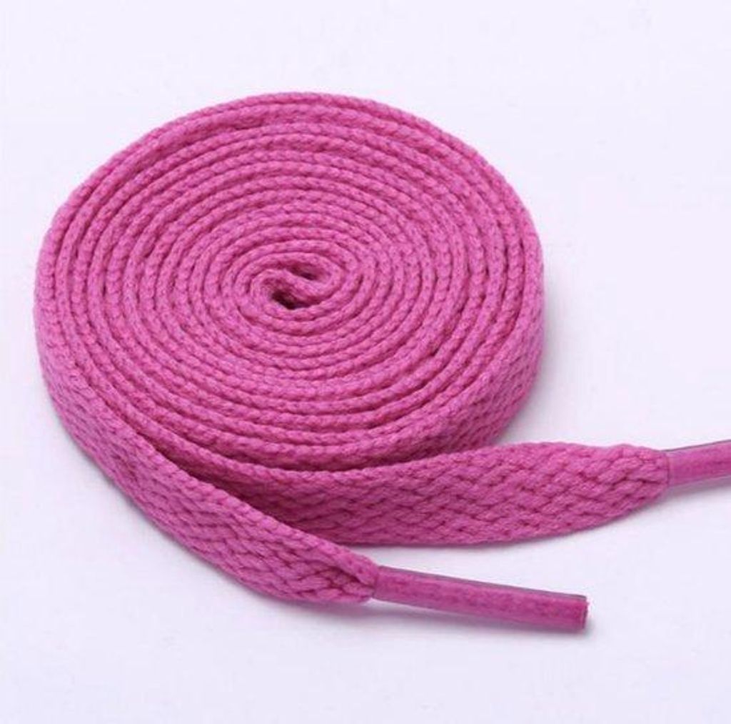 80 cm Polyester-Sportveter - 8mm - 4er-Pack - Canvas-Wit - Sport- und Casual-Schuhveter