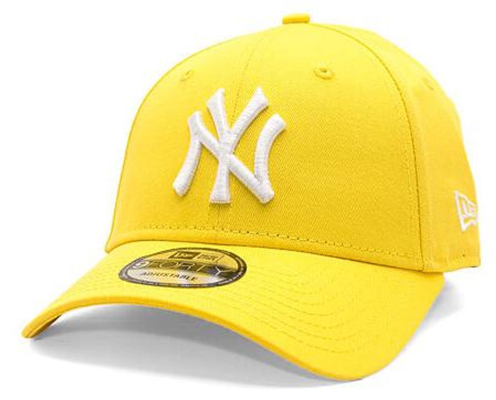 Gorra New Era 9Forty MLB League Essential, color amarillo, Imagen del producto 