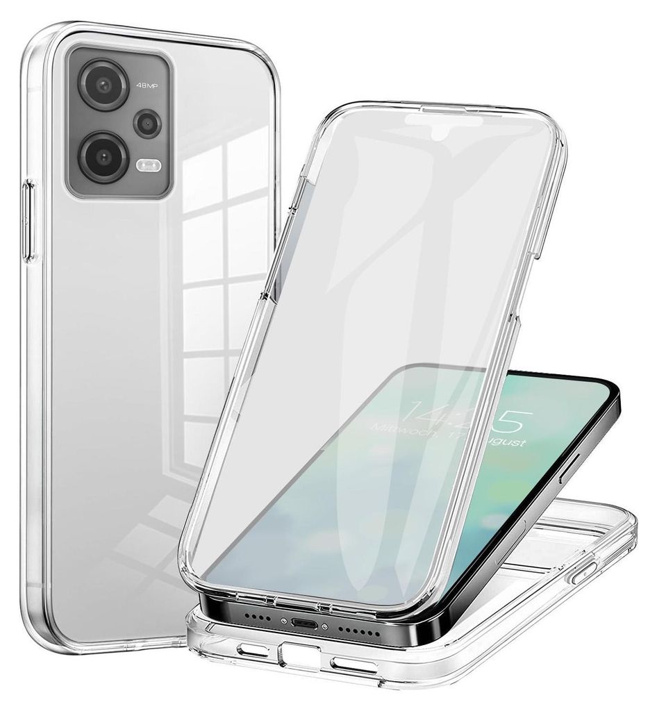 360 Grad Handyhülle für Xiaomi Redmi Note 12 5G Case Cover Produktbild 