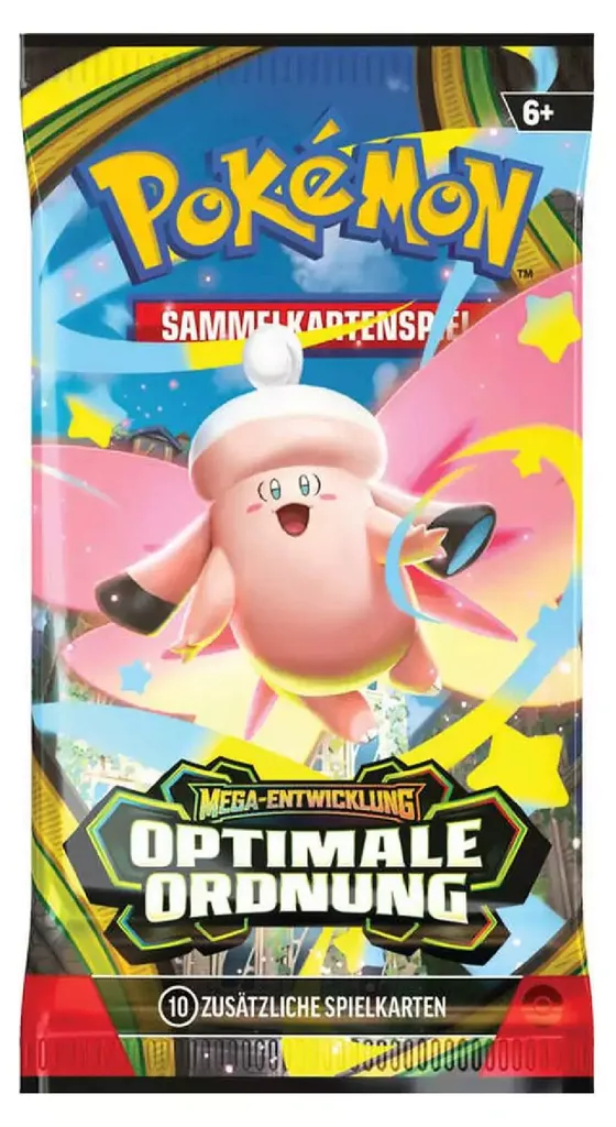 Présentoir de Boosters Pokémon ME3 Évolution Méga en Version Allemande